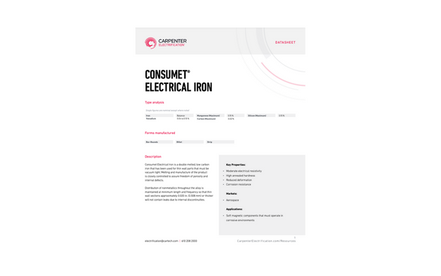 Consumet Electrical Iron