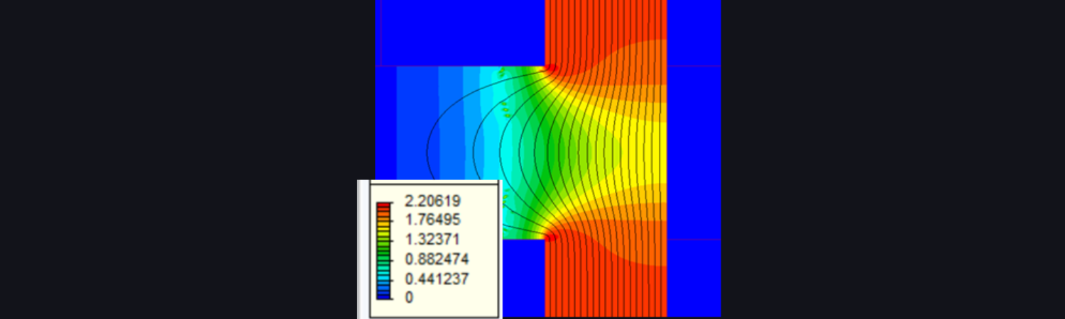 sonograph of stator and rotor testing